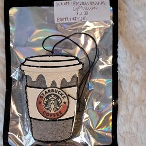 Starbucks Coffee Cup Air Freshener - Black and White
